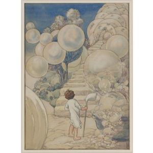 UMBSTAETTER NELLY LITTLEHALE,Steps to Bubble Castle - Snap Shots in Dreamland.,Sotheby's 2011-04-11