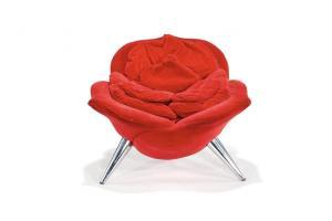 UMEDA Masanori 1941,Red Rose chair,1990,Los Angeles Modern Auctions US 2012-05-06