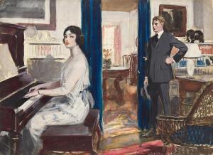 UNDERWOOD Clarence Frederick 1871-1929,Betty, do stop and look at me a minute.,1920,Swann Galleries 2022-06-09