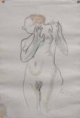 UNDERWOOD Leon 1890-1975,Female nude,1957,Peter Wilson GB 2017-04-26