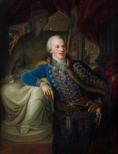 UNTERBERGER Ignaz 1742-1797,PORTRAIT DES GRAFEN FERENC KOHÀRI,Hampel DE 2017-12-08