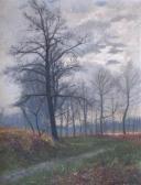 UNTERMANN Paul 1800-1900,Landschaft aus der Mark - Herbst II,Auktionshaus Quentin DE 2004-10-23