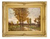UNVERDROSS Raphael Oskar 1873-1952,Herbstliche Landschaft,1932,Historia Auctionata DE 2019-10-18