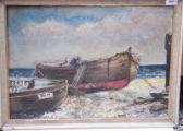 UPTON H.C,two beached fishing boats,David Lay GB 2012-05-17