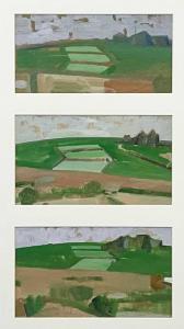 UPTON Michael 1938-2002,Cornish Hillside (Three Studies),David Lay GB 2024-04-11