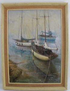 UPTTON Clive 1900-1900,At Anchor,Serrell Philip GB 2019-09-12