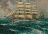UPTTON Clive 1900-1900,Clipper on rough seas.,Bonhams GB 2006-07-18
