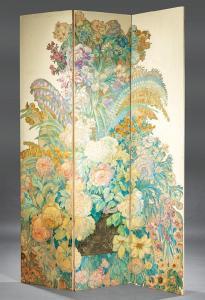 URBAN Joseph 1872-1933,Ziegfeld Theater Floral Mural,Neal Auction Company US 2018-11-17