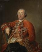 URLAUB Georg Anton Abraham,Bildnis des Barons Philipp Carl
 von Hoheneck.,1786,Neumeister 2003-07-02