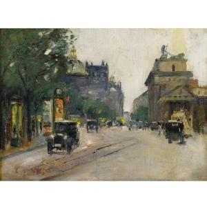 URY Lesser 1861-1931,BRANDENBURG GATE,Sotheby's GB 2010-12-15