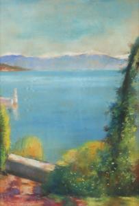 URY Lesser 1861-1931,Landscape and Lake,1896,Tiroche IL 2024-04-14