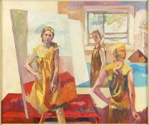 USHENKO Audrey 1945,The Self-Portrait VIII,Susanin's US 2019-12-13
