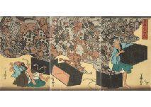Utagawa Yoshimori,Mukashibanashi Shitakirisuzume [A tongue cut Sparr,Mainichi Auction 2021-04-09