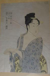 utamaro,Deux reproductions d'estampes japonaises,Piasa FR 2012-10-31