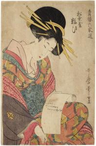 UTAMARO Kitagawa 1754-1806,Matsubaya Yosooi,1801,Christie's GB 2024-03-19