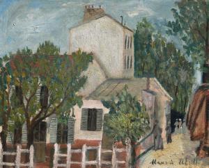 UTRILLO Maurice 1883-1955,Le Lapin Agile à Montmartre,1912,Christie's GB 2024-04-10