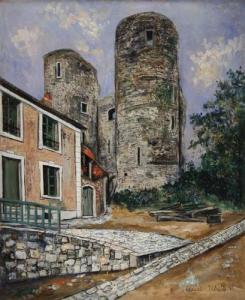 UTRILLO Maurice 1883-1955,Le Vieux Chateau Vers, 1921-1922,1921,Meeting Art IT 2007-11-14