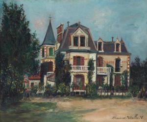 UTRILLO Maurice 1883-1955,Villa dans un parc,1920,Bonhams GB 2024-04-18