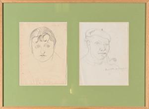 UTTER André,En pendant : - Portrait présumé de Suzanne Valadon,1916,Conan-Auclair 2023-10-28