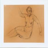 UTZON FRANK Einar 1888-1955,Two studies of female models,Bruun Rasmussen DK 2014-08-04