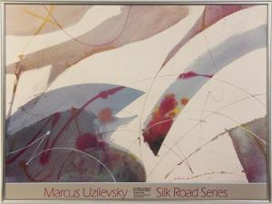 UZILEVSKY Marcus,Silk Road Series, New works on paper at Ryan Johns,1984,Hindman 2016-03-23