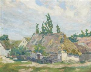 Václav Šrámek 1877,Farm,1900,Palais Dorotheum AT 2017-09-23