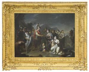 VACCA Angelo 1746-1814,Alessandro Magno incontra la famiglia di Dario,1775,Meeting Art IT 2015-11-01