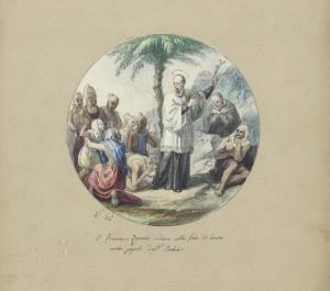 VACCA Luigi 1778-1854,Predicazioni di San Francesco Severio,Sant'Agostino IT 2022-02-25