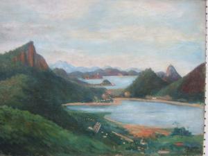 VACCARI R 1900-1900,View of Rio,Bellmans Fine Art Auctioneers GB 2010-10-06