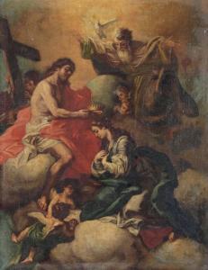 VACCARO Andrea 1604-1670,Incoronazione della Vergine,Cambi IT 2023-09-20
