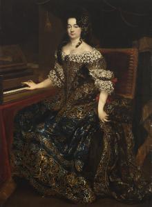 VACCARO Nicolo Maria 1659-1720,Ritratto di dama al cembalo,Il Ponte Casa D'aste Srl IT 2017-04-13