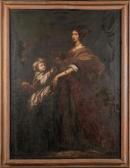 VACCARO Nicolo Maria 1659-1720,Ritratto di dama con la figlioletta,Boetto IT 2019-09-24