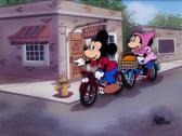 VACCARO STUDIOS,Mickey and Minnie on Push Bikes,1977,Mossgreen AU 2015-09-27