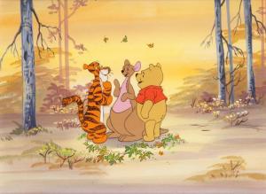 VACCARO STUDIOS,Winnie the Pooh Pooh Learned the Rules with Tigger,1982,Mossgreen AU 2015-09-27