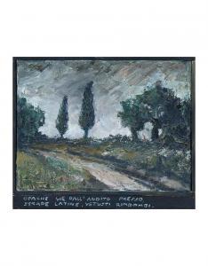 vacchetti alessandro 1889-1976,Opache vie dall'andito presso, strade latine, ,Wannenes Art Auctions 2009-12-14