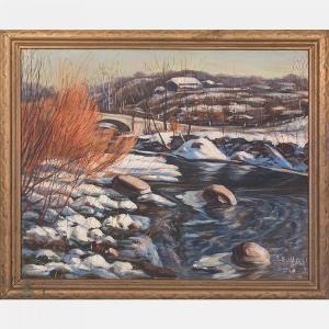 vacek c e 1900-1900,River Landscape,Gray's Auctioneers US 2016-05-11