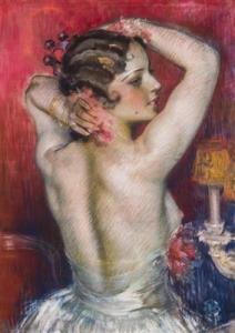 VACHA Fernand 1903,Nude Girl,1929,Palais Dorotheum AT 2018-05-26