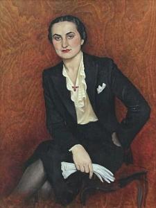 VACHA Fernand 1903,Sl. Ludmila Fialová from Prague,1942,Vltav CZ 2017-09-21