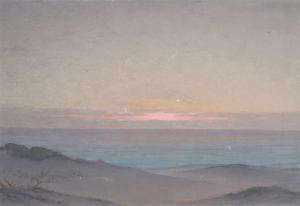VACHELL A 1800-1800,Coastal sunset,Woolley & Wallis GB 2013-03-13