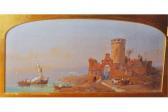 VACHER Charles 1818-1883,A North African Coastal Scene,John Nicholson GB 2015-05-01