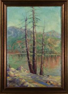 VAGANOV benjamin george 1896-1981,By the Lake,1905,Clars Auction Gallery US 2017-11-18