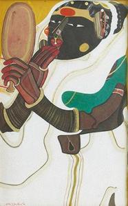Vaikuntam Thota 1942,Untitled,1995,Saffronart India IN 2017-12-06