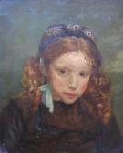 VAILLANT Pierre 1878-1939,Portrait d'une jeune Quimpéroise au bonnet,Adjug'art FR 2017-07-09