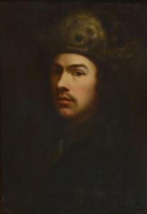 VAILLANT Wallerand 1623-1677,Portrait of a Man, Possibly the Artist,Burchard US 2019-05-26