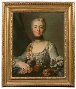 VALADE Jean 1709-1787,Portrait d\’Anne Nicole de Lamoignon de Malesherbes,Daguerre FR 2019-11-19