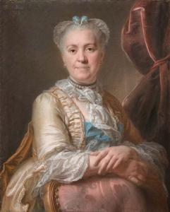 VALADE Jean 1709-1787,Portrait de Madame Godefroid, née Marie-Jacob van ,1755,EVE FR 2019-12-19