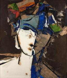 VALDES Manolo 1942,Retrato con sombrero de colores,2010,Sotheby's GB 2024-04-12
