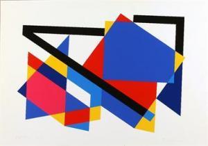 VALENTA Rudolf 1929-2015,Geometrische Komposition,2006,Reiner Dannenberg DE 2020-09-21