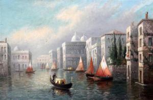 VALENTI Paul 1800-1800,The Grand Canal, Venice,Gorringes GB 2017-04-25