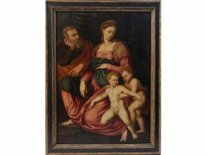 VALERIANI Giuseppe 1690-1761,Sacra Famiglia con San Giovannino,Maison Bibelot IT 2020-10-01